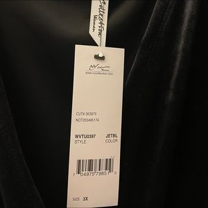 Brand new velvet jumpsuit, never worn with tags